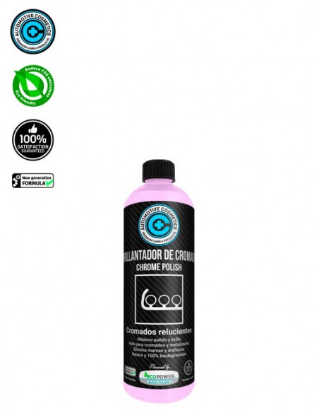 Abrillantador de Cromados Ecopro 200ml - Brillo y Protección