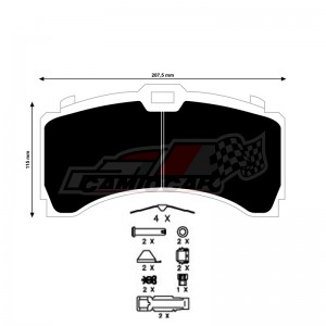 Pastillas de freno Truckline 29244 MERCEDES MP3, MP4