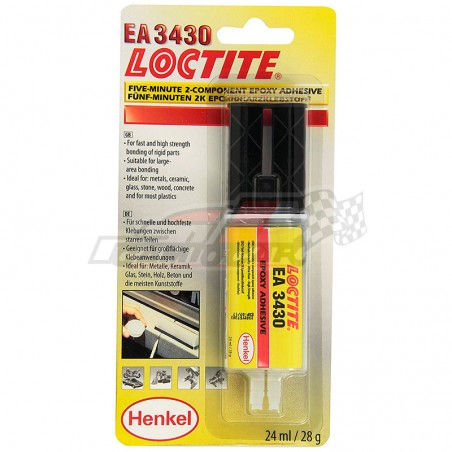 LOCTITE® EA 3430 Adhesivo Epoxi Bicomponente Transparente de 24 ml