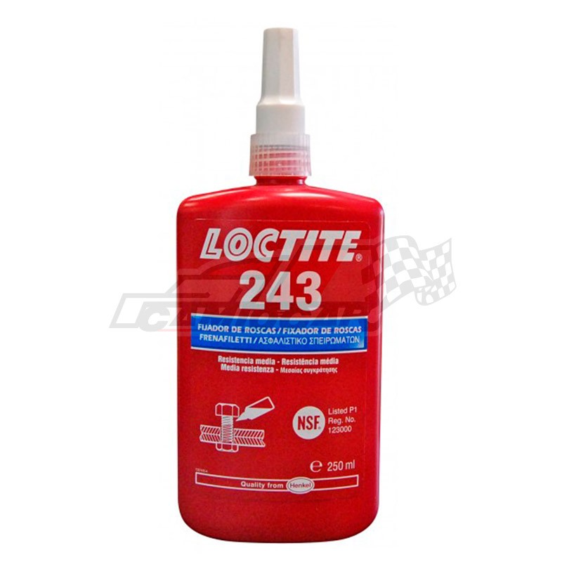 LOCTITE® 243 - Fijador de Roscas de Resistencia Media