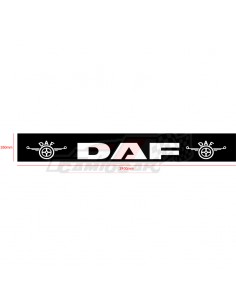 Faldón Trasero para Camiones DAF - PVC Negro 2400x380 mm